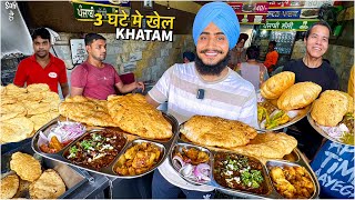 47 सालो से Punjab ka NATIONAL Street Food India 😍 Paneer Wale Chole Bhature [upl. by Romanas795]