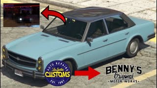 Car Tuning 71  Benefactor Glendale Aufrüstung GTA Online DeutschGerman PS5 [upl. by Elttil]