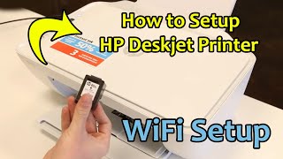 HP Deskjet Plus 3700  3755  How to Reset Printer Setting  WiFi Restore 123hpcom [upl. by Noj]