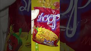 Shoop Instant noodles 1million chococandylovers satisfying candy unboxing noodles [upl. by Hceicjow]