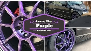 Painting Alloys Purple Without Popping the Beads  Step By Step Guide [upl. by Harberd928]