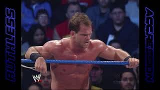 Team Angle vs Edge amp Chris Benoit  SmackDown 2003 2 [upl. by Lurette960]