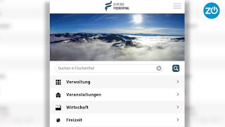 Neue App der Gemeinde Fischenthal [upl. by Noirret995]