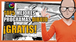 ✅ 5 MEJORES Programas GRATIS para DIBUJO DIGITAL 2022 😲 [upl. by Nelleeus206]