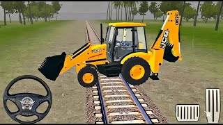 JCB 3DX BACKHOE LOADER AND TRACTOR DRIVING LIVE STREAM [upl. by Nnyre]