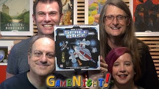 Space Base  GameNight Se6 Ep23  How to Play and Playthrough [upl. by Desmund677]