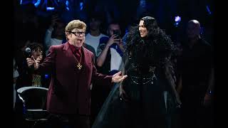 AI Podcast Watch Elton John join Dua Lipa on stage at special Royal Albert Hall orchestral show [upl. by Jobyna]