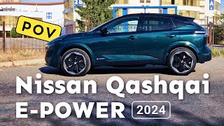 New 2024 Nissan Qashqai ePower  POV Test Drive [upl. by Hairahs]