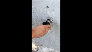 How to install a FROST FREE sillcock Full vid in description box [upl. by Siuoleoj]