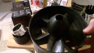 DIY Electric Ducted Fan  3D Printed  Thrust Test  Single propeller Vs Dual Propeller [upl. by Asilaj]