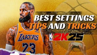 Best Settings Tips amp Tricks in NBA 2K25NEW SHOT TIMING PROFILE [upl. by Amron]