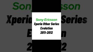 Sony Ericsson Xperia Other Series Evolution 20112012 sony sonyphones sonyevolution sonybfp [upl. by Eahsel]