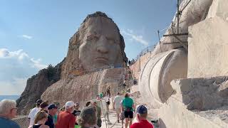 Exploring the Crazy Horse Memorial A Look from the Upper Levels  2024 Highpointers Konvention [upl. by Ellinej563]