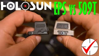 Holosun EPS vs 509T [upl. by Albina]