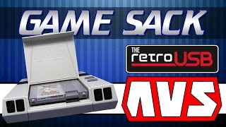 The RetroUSB AVS  Review  Game Sack [upl. by Egief]