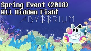 Tap Tap Fish  AbyssRium Spring Event 2018 All Hidden Fish [upl. by Legra11]