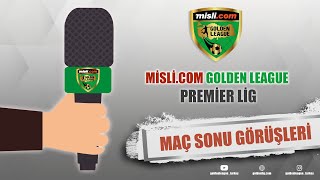 Mislicom Golden League  Premier Lig  Mirza Gümrükleme  Maç Sonu Görüşleri [upl. by Eerdua]