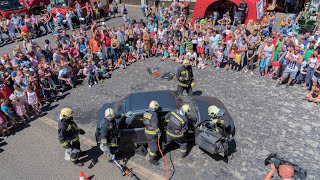 Gyereknap a tűzoltóságon  Budapest  2017 [upl. by Nosremaj]