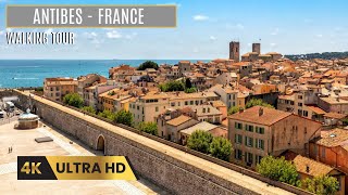 ANTIBES FRANCE  4K WALKING TOUR  TRAVEL 2023 [upl. by Coreen]