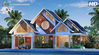 Top 34 Kerala Home Designs of November 2023  HD Quality  keralahomedesign [upl. by Akinoj720]