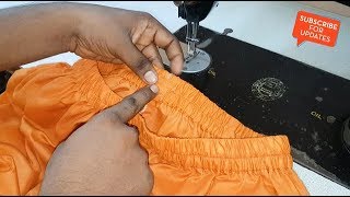 Palazzo Pants Stitching in Very Simple Way [upl. by Attenoj]