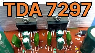 TDA 7297 AUDIO AMPLIFIER BOARD [upl. by Opaline]