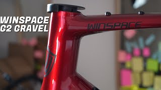 Telaio Bici Cinese WinSpace G2 Gravel in Carbonio a 1100€ [upl. by Novej]