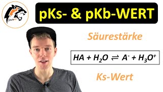 pKsWerte amp pKbWerte Säurestärke  Chemie Tutorial [upl. by Sianna]