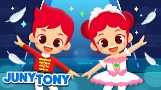 Ballet Song 🩰💖  The Missing Ballet Stones More  Cartoon  Princess Songs for Kids  JunyTony [upl. by Penthea41]