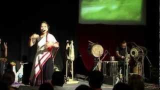 Kutumba and Sundari Mica Japanese Singer performing Resham Firireemp4 [upl. by Cheatham]