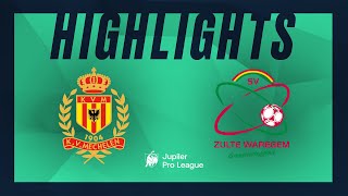 KV Mechelen  SV Zulte Waregem hoogtepunten [upl. by Yeta]