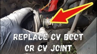 How to replace CV boot or CV joint  VW Audi Skoda Seat [upl. by Edric]