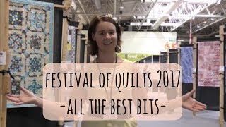 Festival of Quilts 2017 [upl. by Nnahtur]