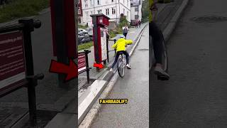 Hügel sind mit diesem intelligenten Fahrradlift ein Kinderspiel😳 [upl. by Anirehs386]