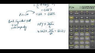 CFA level Market yield Bond equivalent yield amp Bank discount yield [upl. by Barb]