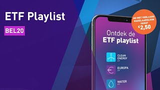 Bolero ETF Playlist  BEL20 [upl. by Rebba544]