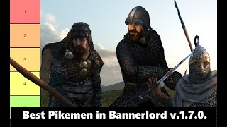 Best Pikemen Bannerlord v170 [upl. by Rhyne]