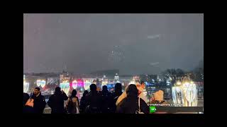 Moscow New Year 2024 Fireworks Speed 025x [upl. by Walke83]