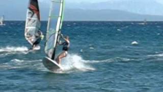 Windsurfing in VasilikiLefkada [upl. by Xylia]