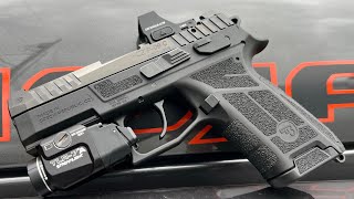 CZ P09 F Nocturne Unboxing Tabletop and Range review [upl. by Ursulette]