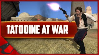 TATOOINE AT WAR  Battlefront 2 Modded [upl. by Mccormac339]