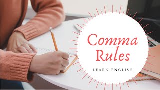 Comma Rules Part 1 with Subordinate Clauses  English Punctuation [upl. by Terb]