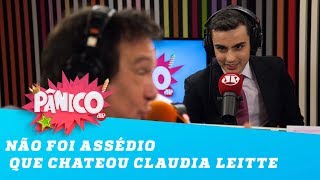 Dudu Camargo Não foi assédio que chateou Claudia Leitte foi que Silvio não quis dar abraço [upl. by Crandale]