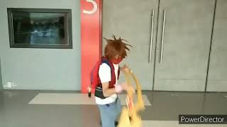 Flame Of Recca Kaoru Koganei Cosplay short cosplay anime flameofrecca [upl. by Harahs382]