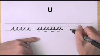 How To Write in Cursive  Lesson 10  A complete Course  FREE Worksheets [upl. by Ezana]