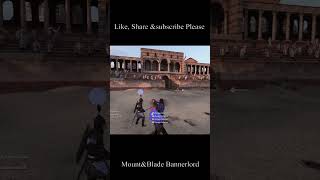 2V2 player fight  Mount and Blade 2 Bannerlord  First Fight In arena  DarkLord as MarZban [upl. by Nadnal548]