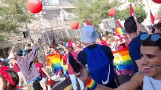 LGBTQ Pride Parade in Jerusalem Israel 2022 [upl. by Aztinaj656]