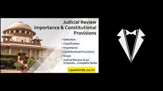 Judicial Review in Indian Constitution [upl. by Urban]