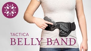 Concealed Carry Belly Band Holster by Tactica Defense Fashion [upl. by Lila]