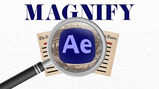 VOX Magnify Effect Animation  After Effects Tutorial [upl. by Broeder]